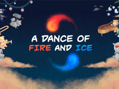A Dance Of Fire And Ice background