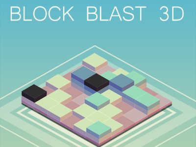 Block Blast 3D background