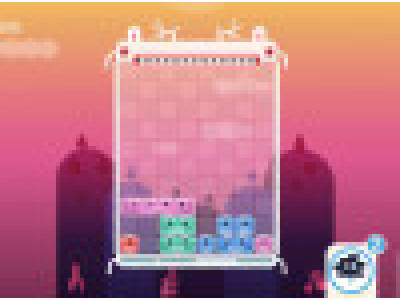 Blocky Rush background