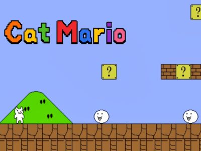 Cat Mario background