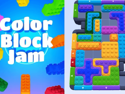 Color Block Jam background