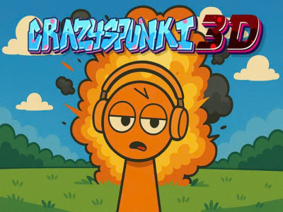 Crazy Sprunki 3D background