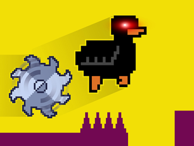 devil duck : not a troll game background