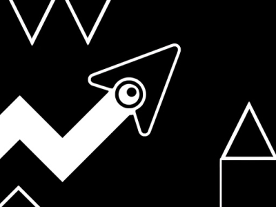 geometry arrow background
