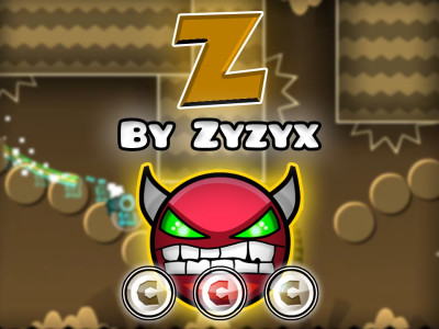 Geometry Dash A to Z background