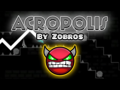 Geometry Dash Acropolis background