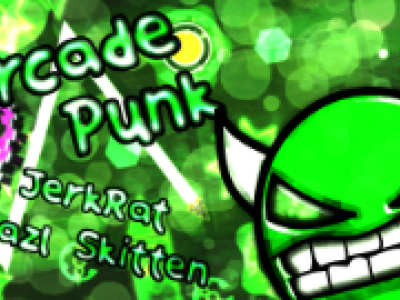 Geometry Dash Arcade Punk background