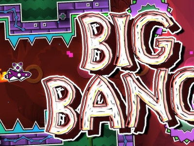 Geometry Dash Big Bang background