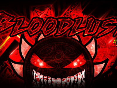 Geometry Dash Bloodlust background