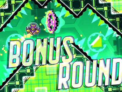 Geometry Dash Bonus Round background