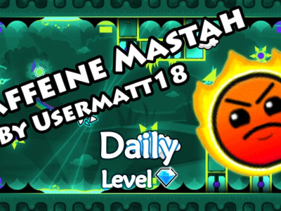 Geometry Dash Caffeine Mastah background