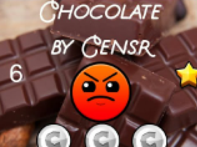 Geometry Dash Chocolate background
