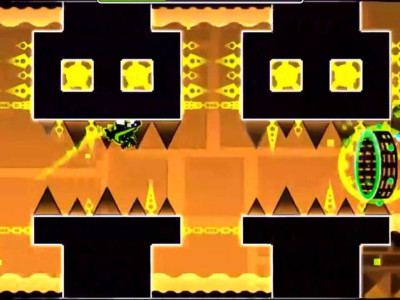 Geometry Dash Clubstep background