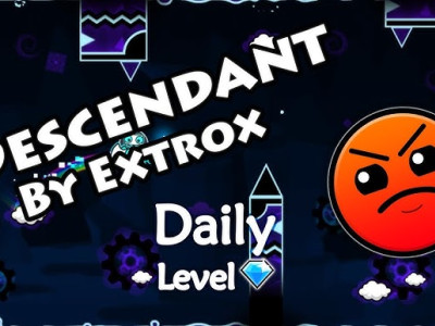 Geometry Dash Descendant background