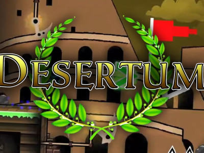 Geometry Dash Desertum background