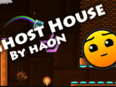 Geometry Dash Ghost House background
