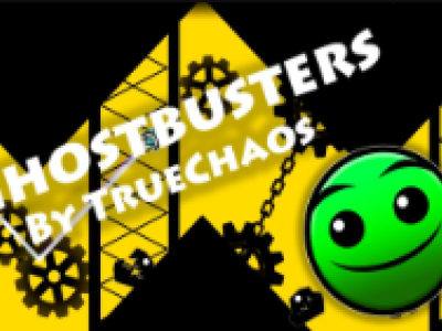 Geometry Dash Ghostbusters background