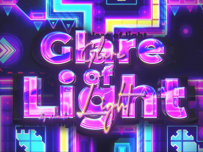 Geometry Dash Glare of Light background