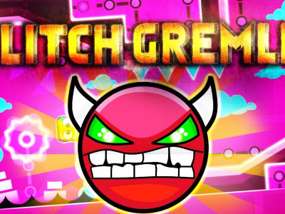 Geometry Dash Glitch Gremlin background