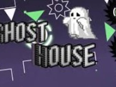 Geometry Dash Haunted Warehouse background