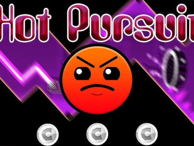 Geometry Dash Hot Pursuit background