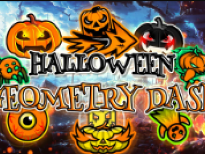 Geometry Dash Hutaolloween background