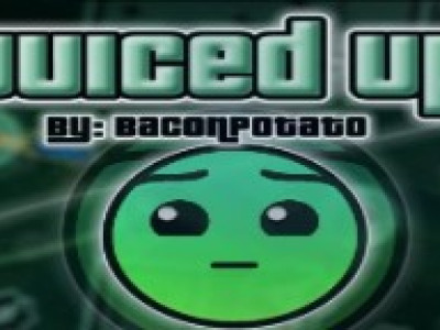 Geometry Dash Juiced Up background