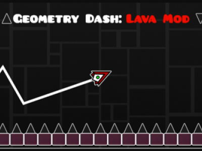 Geometry Dash: Lava Mode background