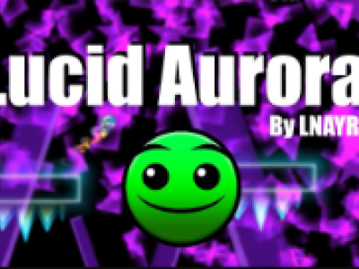 Geometry Dash Lucid Aurora background