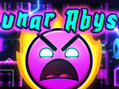 Geometry Dash Lunar Abyss background