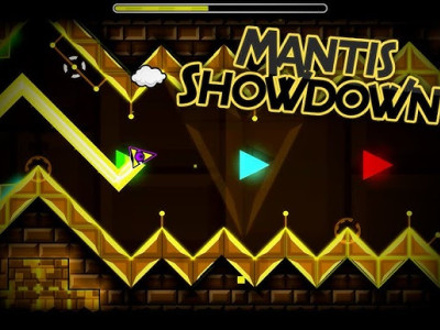 Geometry Dash Mantis Showdown background