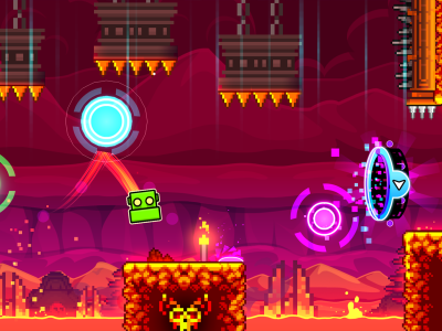 Geometry Dash Remastered background