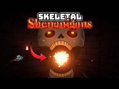 Geometry Dash Skeletal Shenanigans background
