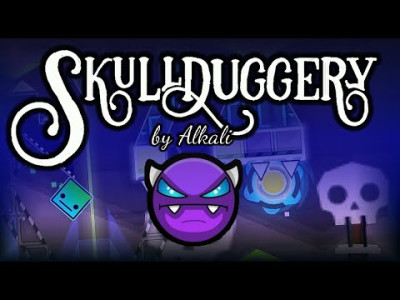 Geometry Dash SkullduGGery background