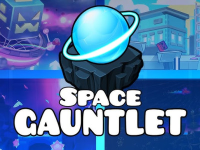 Geometry Dash Space Gauntlet background