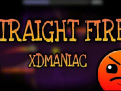 Geometry Dash Straight Fire background