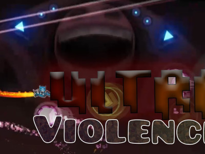 Geometry Dash Ultra Violence background