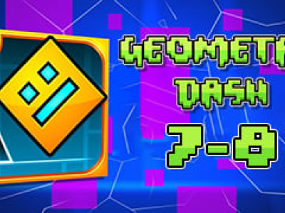 Geometry Dash v1.5 Levels 7-8 background
