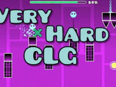 Geometry Dash Very Hard CLG background