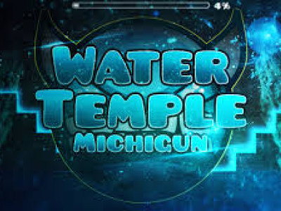 Geometry Dash Water Temple background