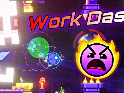 Geometry Dash Work background