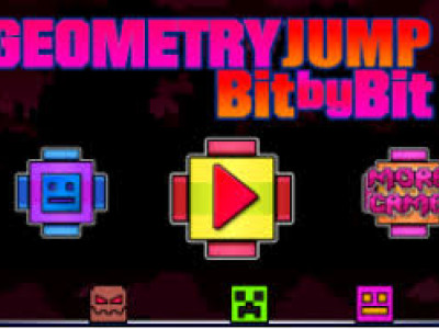 Geometry Jump Bit by Bit background