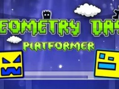  Geometry Platformer background
