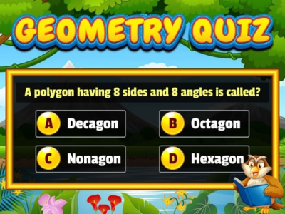 Geometry Quiz background