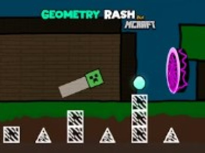 Geometry Rash But MCraft background