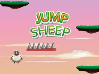 Jump Sheep Game background