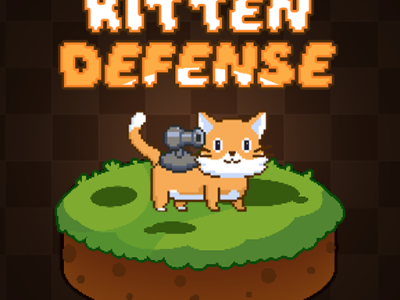 Kitten Defense background