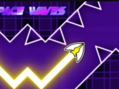 Space Waves background