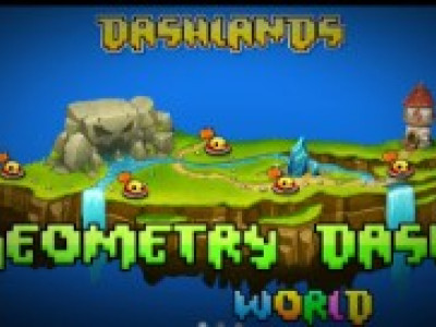 Geometry Dash World - Dashlands background