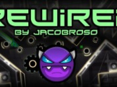 Geometry Dash Rewired background